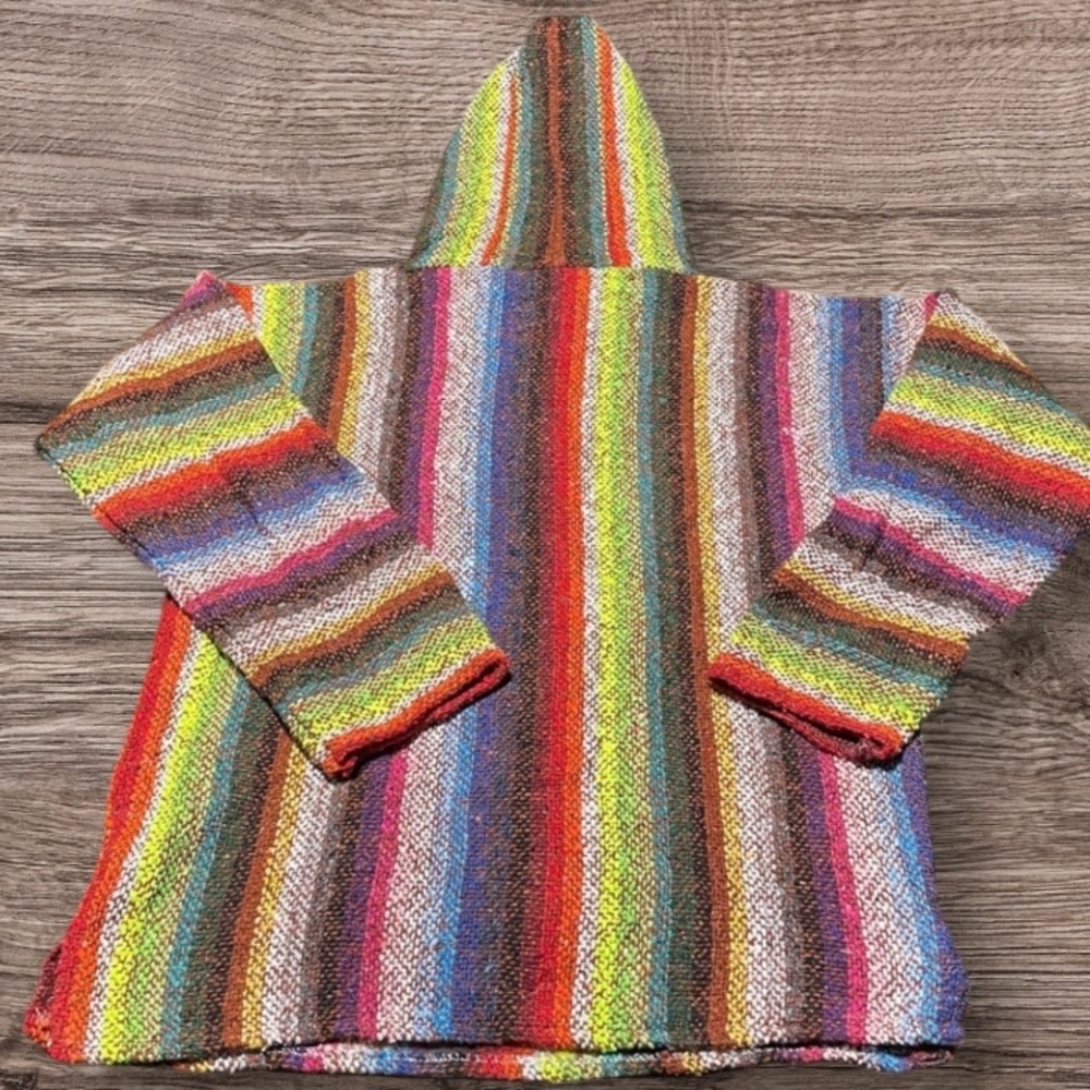 poncho Hoodie Men’s Size Large - Picture 5 of 6